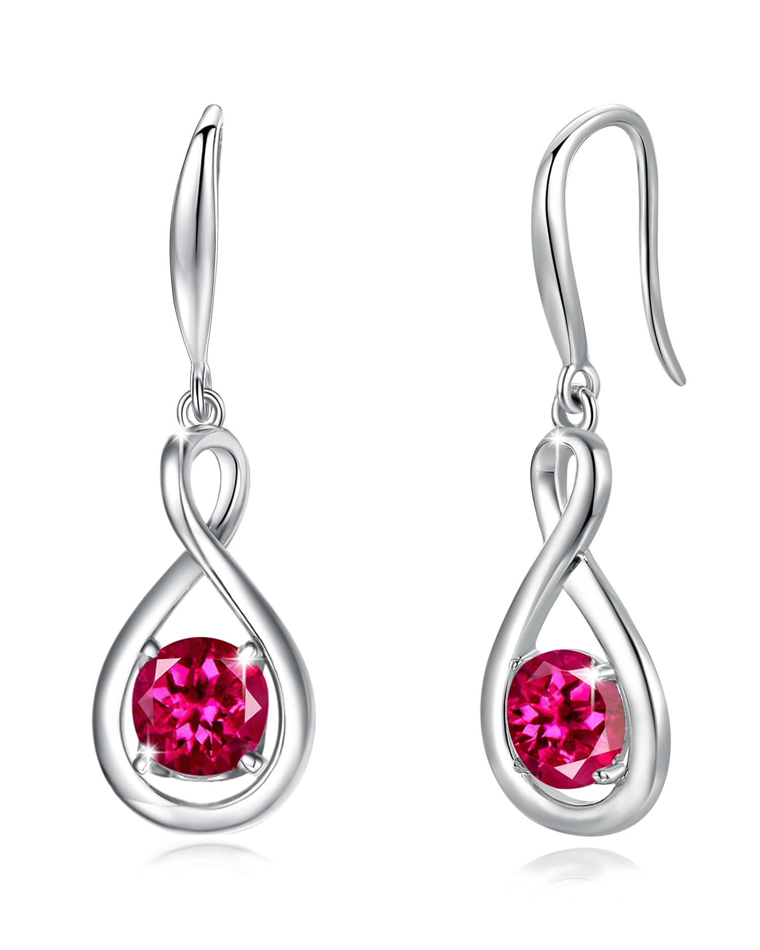 Max + Stone Ruby Earrings